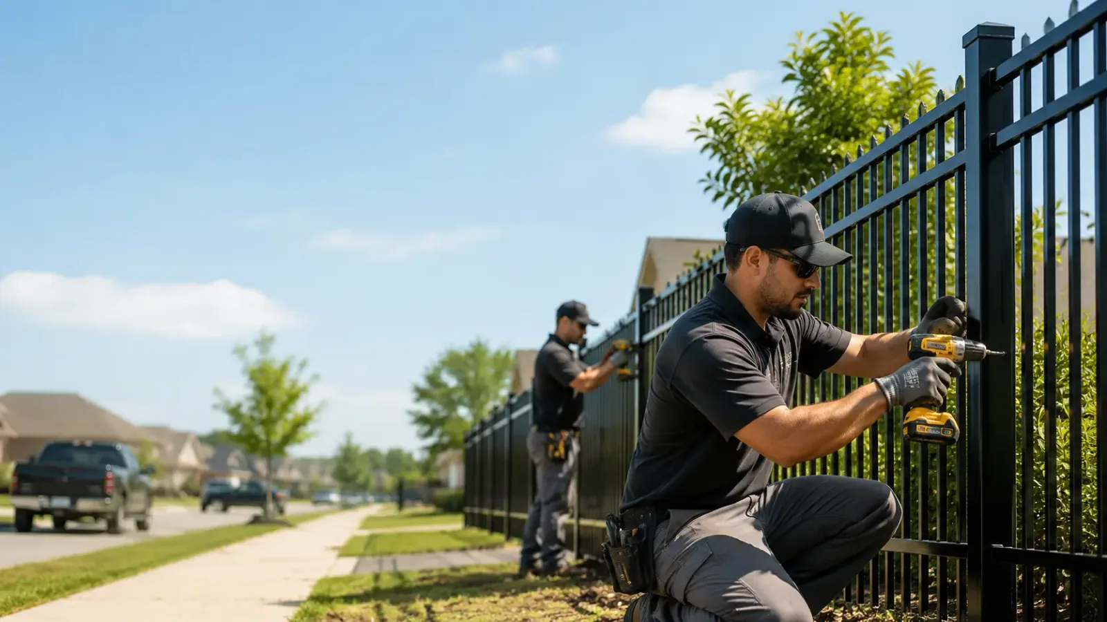 Metal Fence Installation in Fort Belvoir, VA